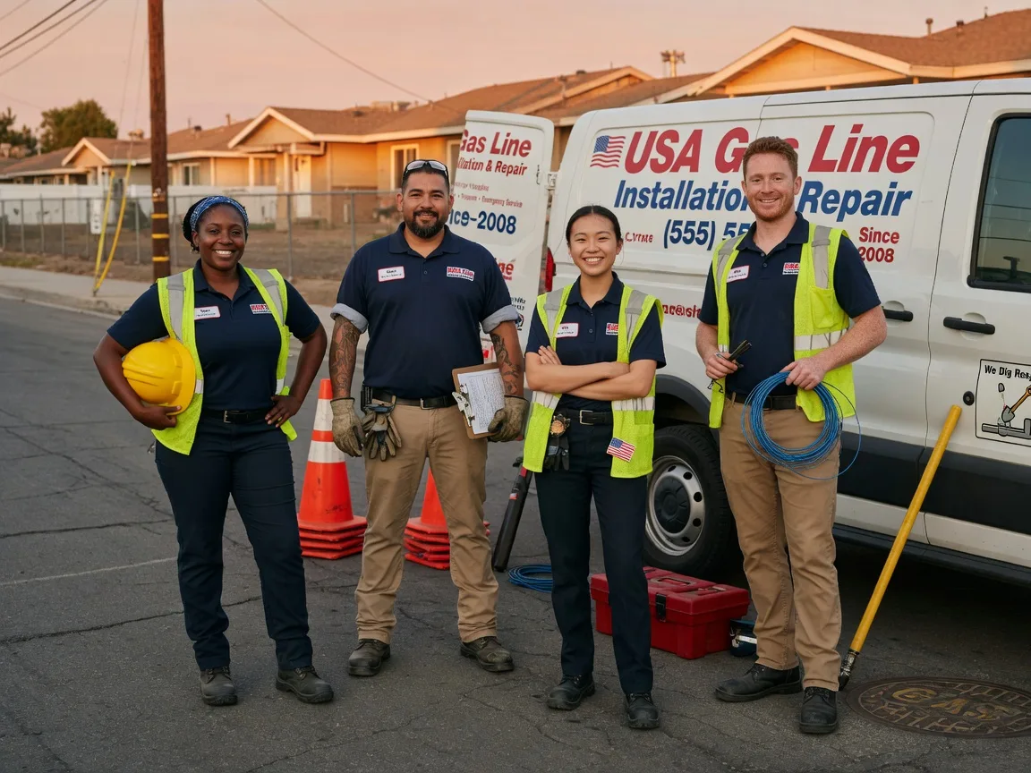 Gas Line Installation company in Lupton, AZ